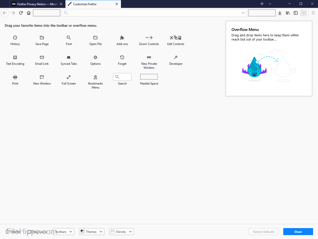 تحميل المتصفح الشهير Mozilla Firefox لنظام Windows فى اخر اصدار